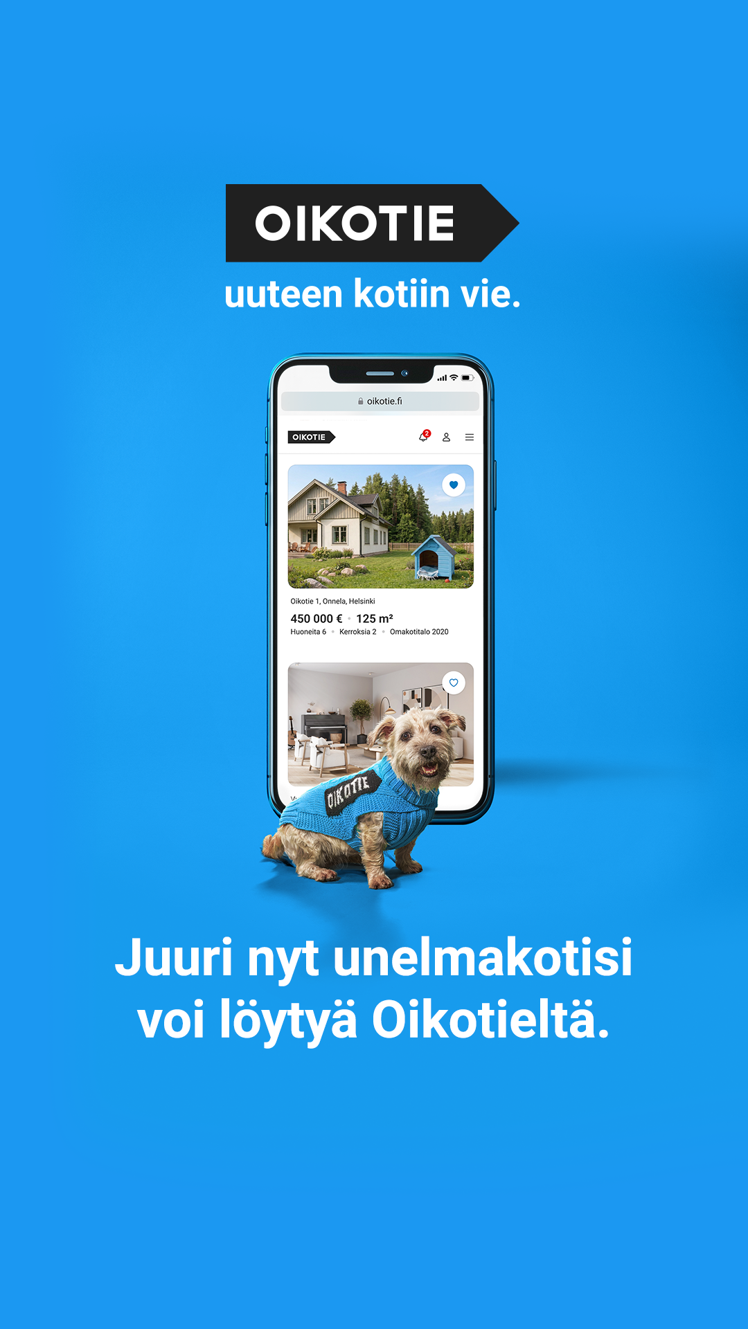 Oikotie Asunnot Facebook ad