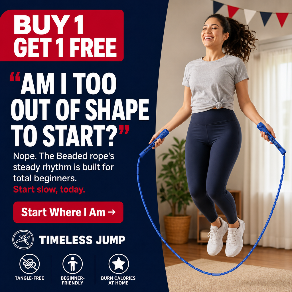 Timeless Jump Facebook ad