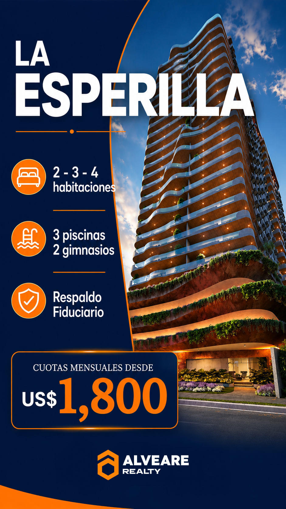 Frómeta - Alveare Realty Facebook ad: Precios de lanzamiento