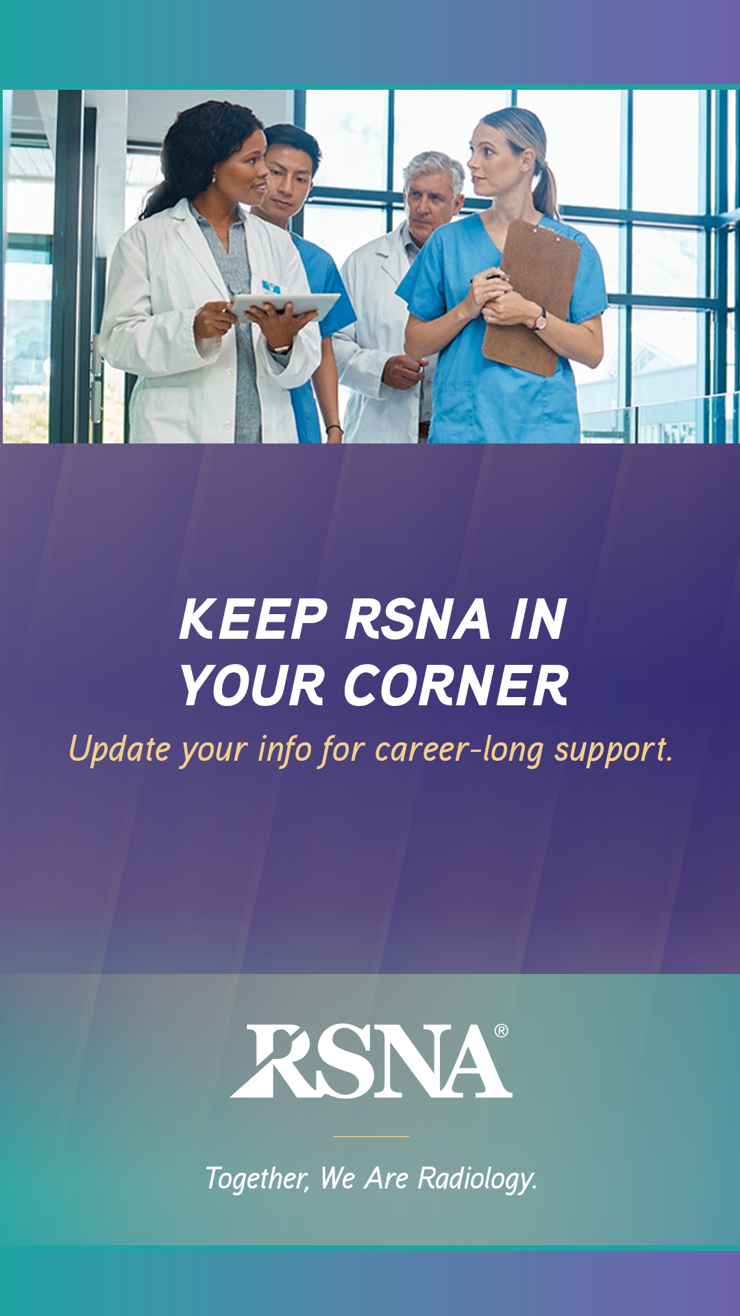 Radiological Society of North America (RSNA) Facebook ad