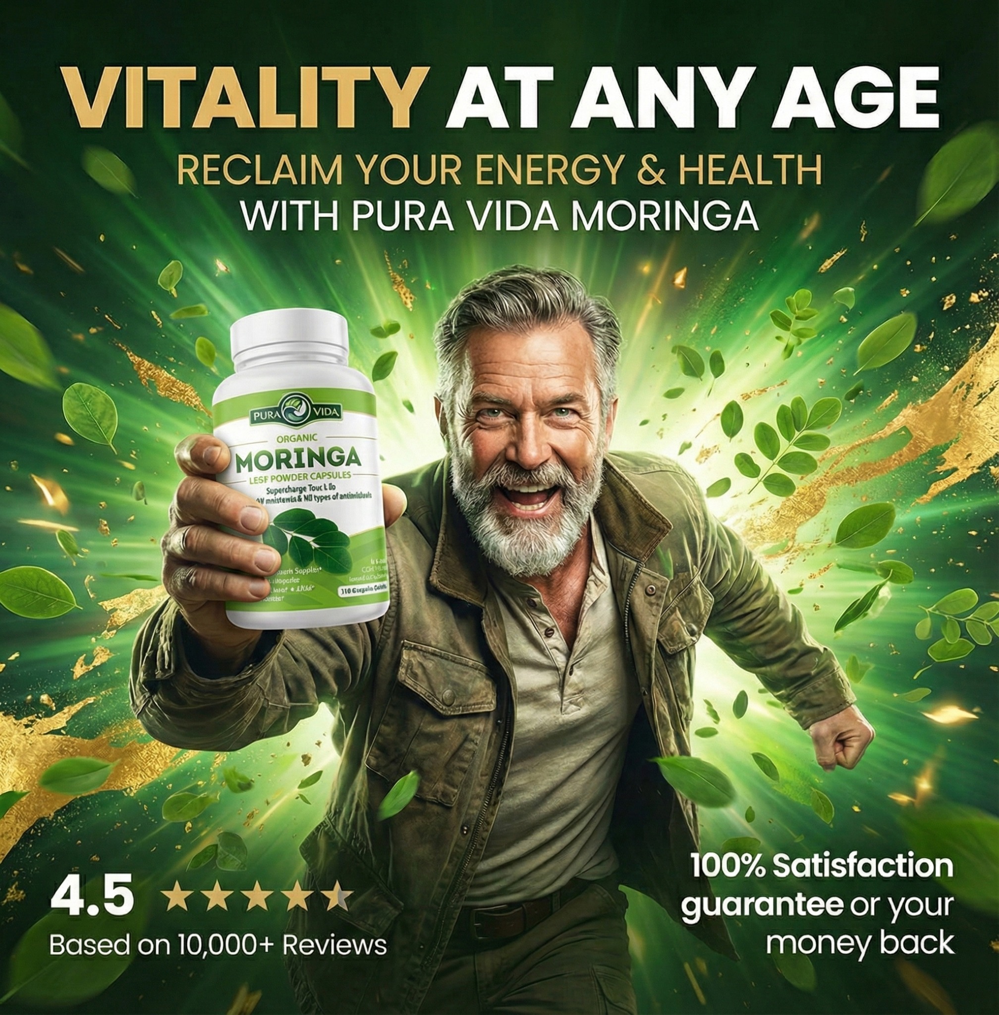 Pura Vida Moringa Facebook ad