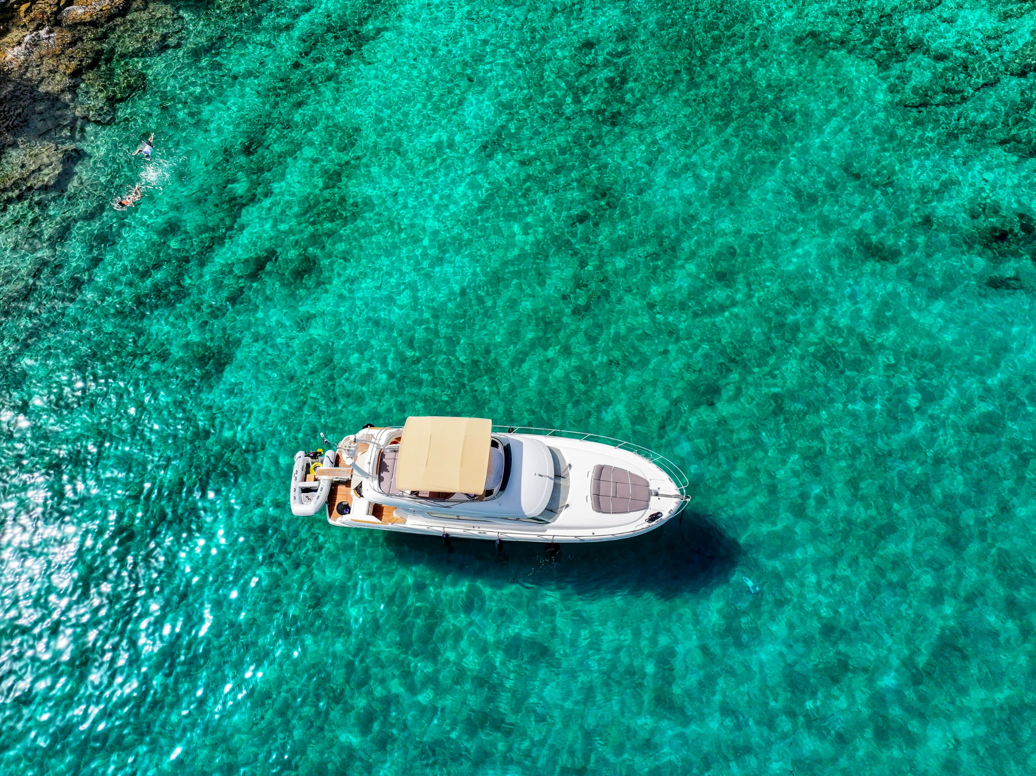 Commodore Yachting Croatia Facebook ad: Escape the summer heat on a private yacht…