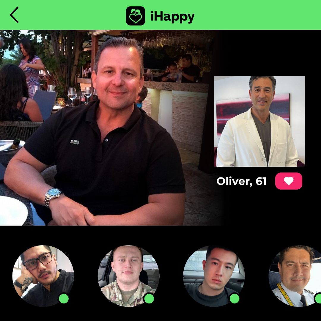 IHappy - premium dating app Facebook ad