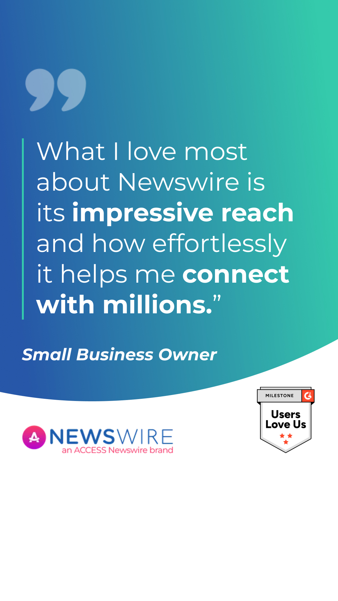 Newswire.com Facebook ad