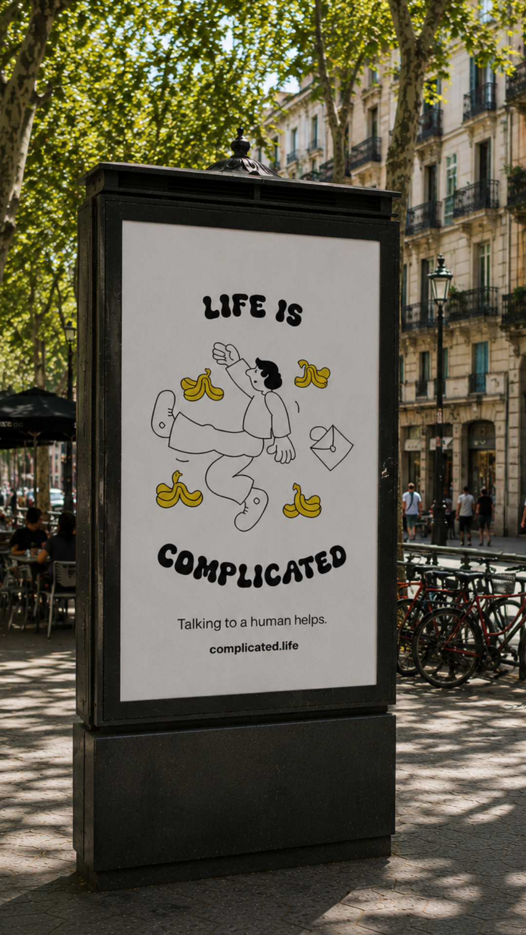 complicated.life Facebook ad