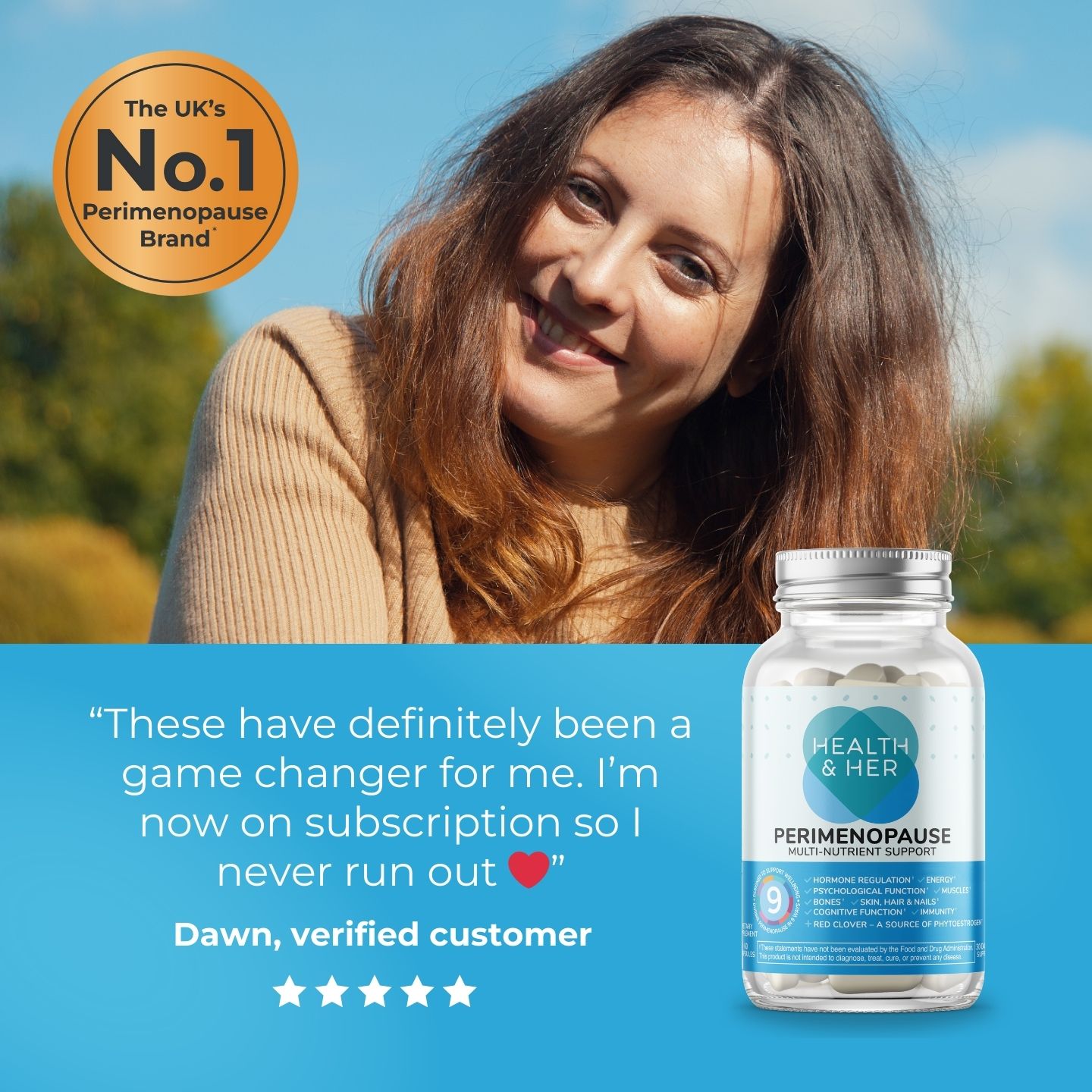 Health & Her Facebook ad