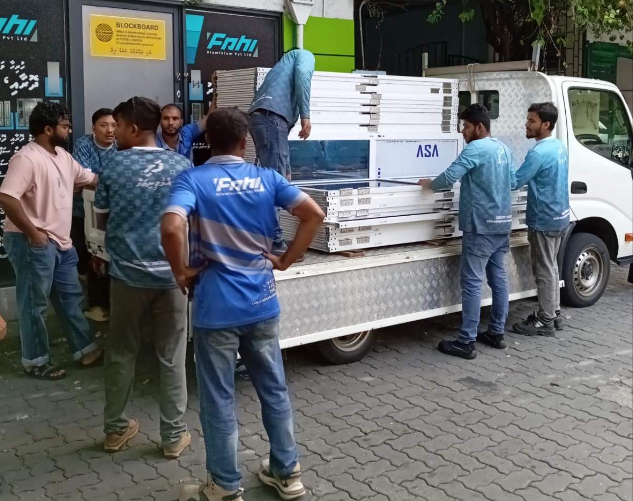 Fahi Aluminium Facebook ad: Today’s delivery update