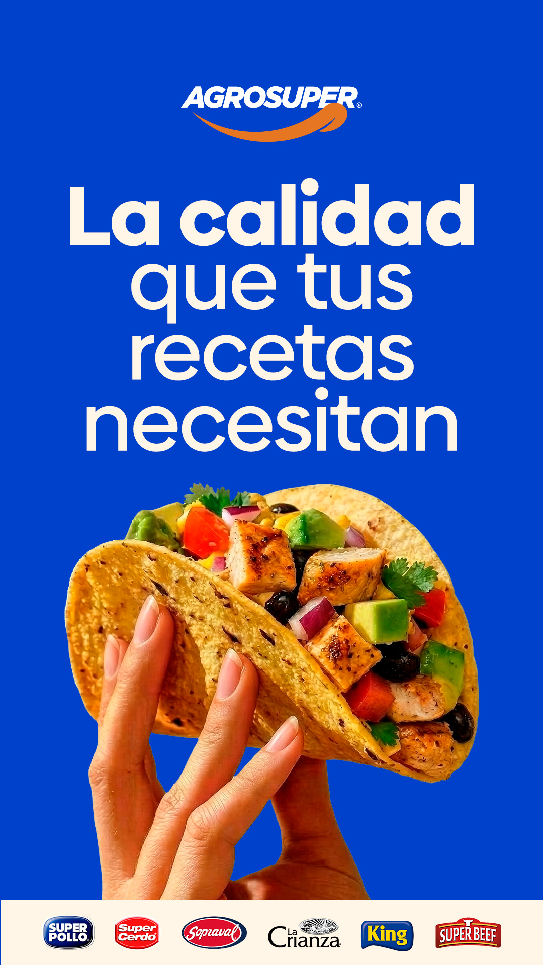 Agrosuper Foodservice Facebook ad from Apr 30, 2026