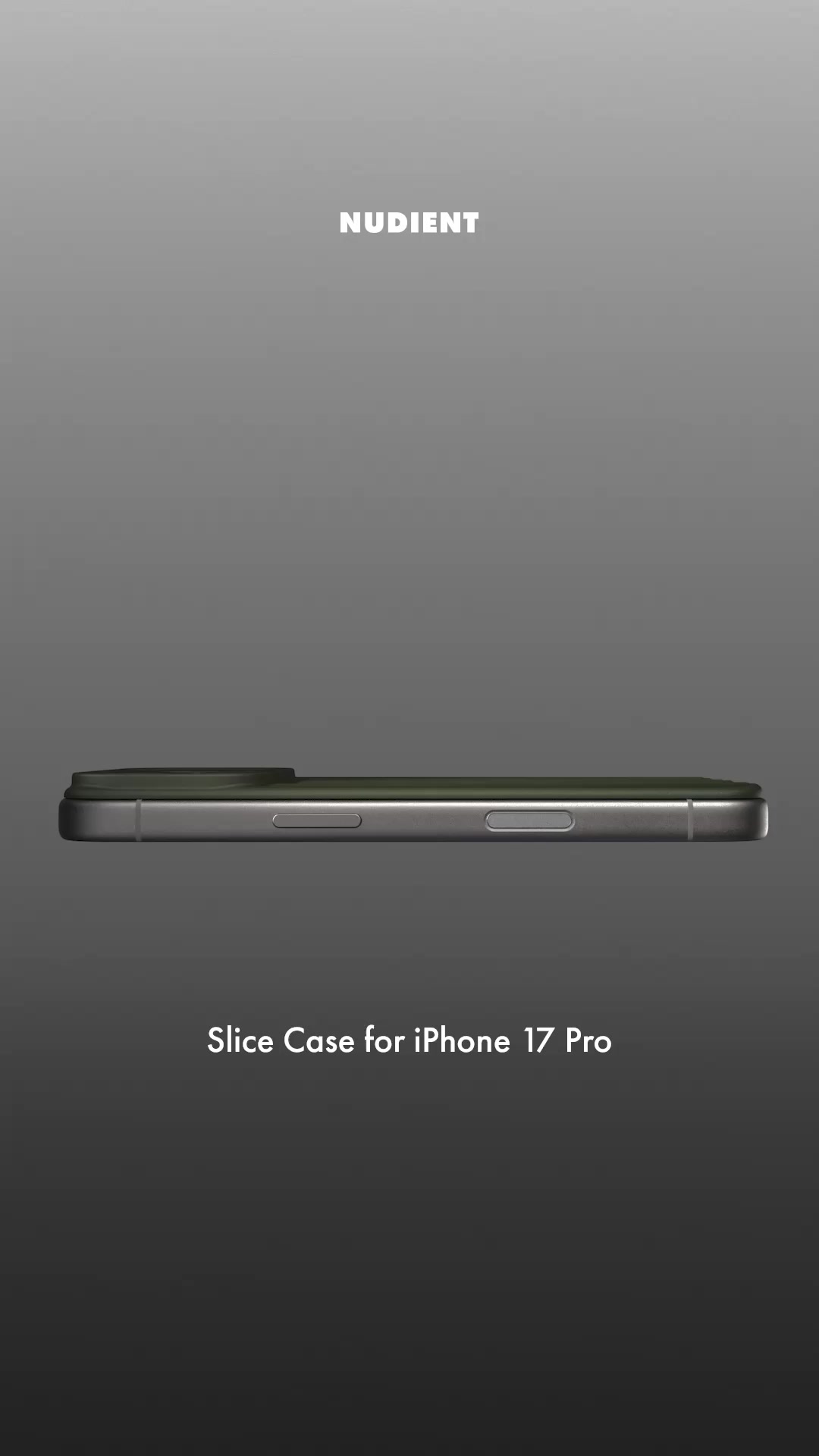 Nudient Facebook ad: Our most minimalist case yet