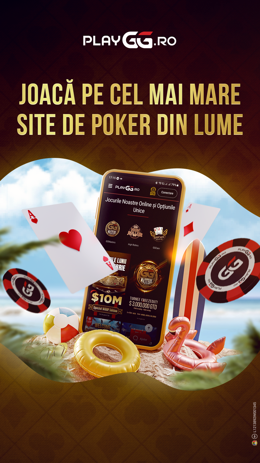 Play GG - Cel mai mare site de poker din lume Facebook ad