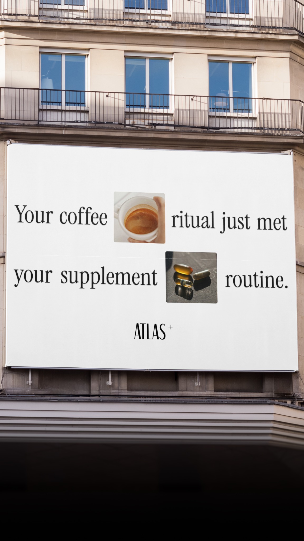 Atlas+ Coffee Facebook ad