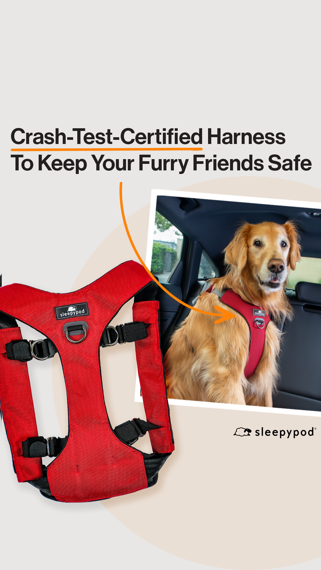 Sleepypod Facebook ad: CPS Certified