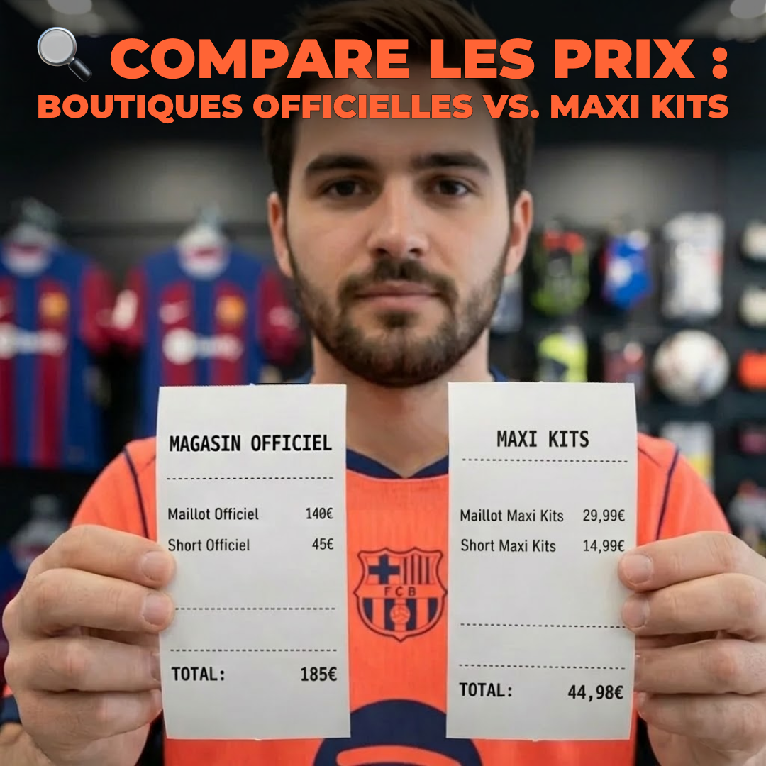 maxikits.com Facebook ad: Arrête de payer le prix fort.