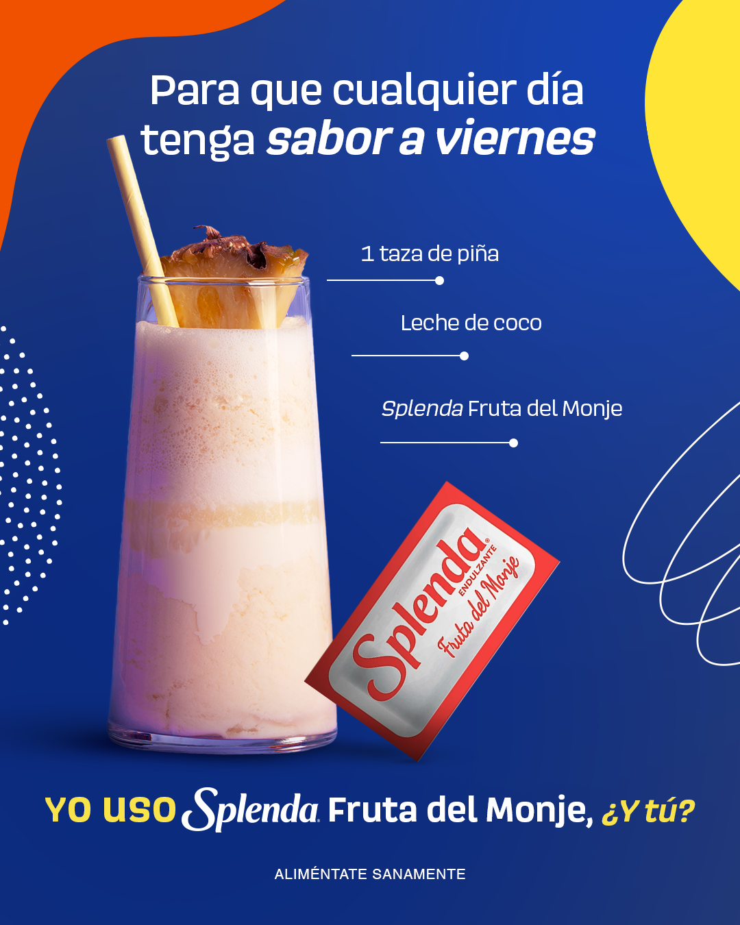 SplendaLatam Facebook ad: Conoce más recetas