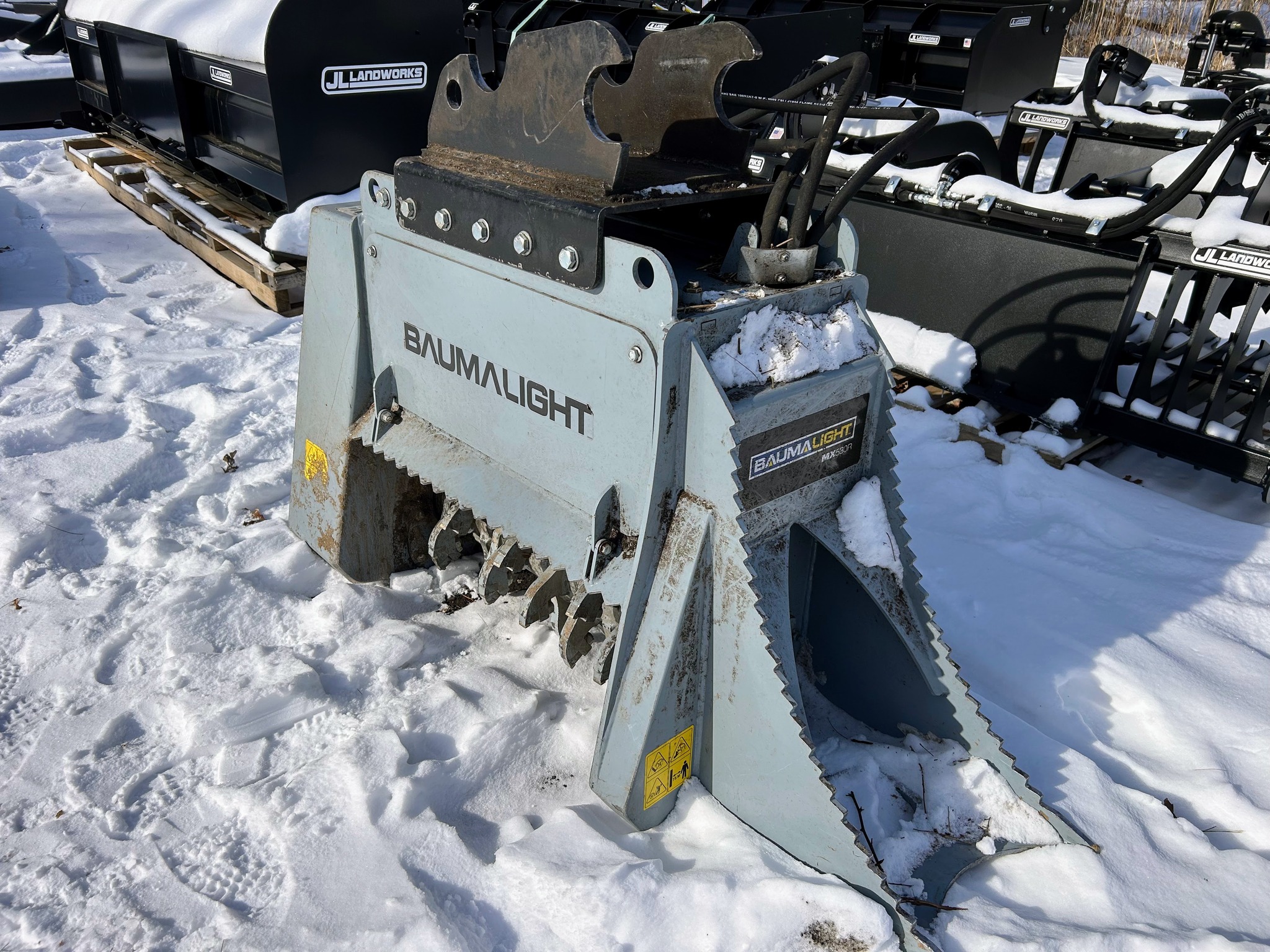 Jason Long Facebook ad: Baumalight MX530R Mini Excavator Mulcher