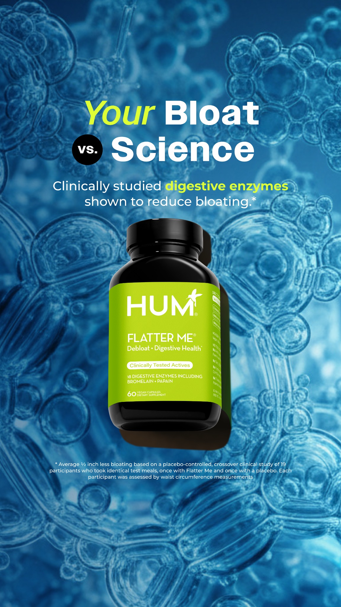HUM Nutrition Facebook ad