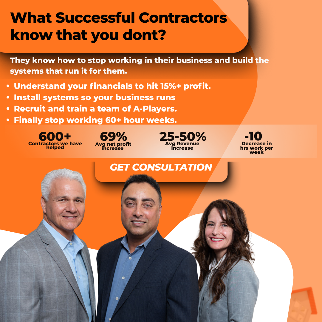Contractors Coach Facebook ad: Systems = More Freedom!