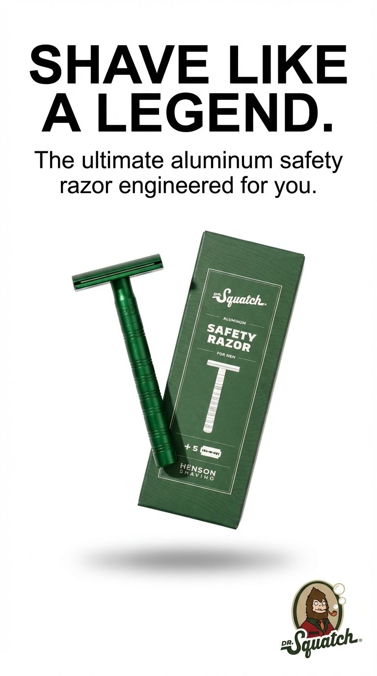 Dr. Squatch Facebook ad