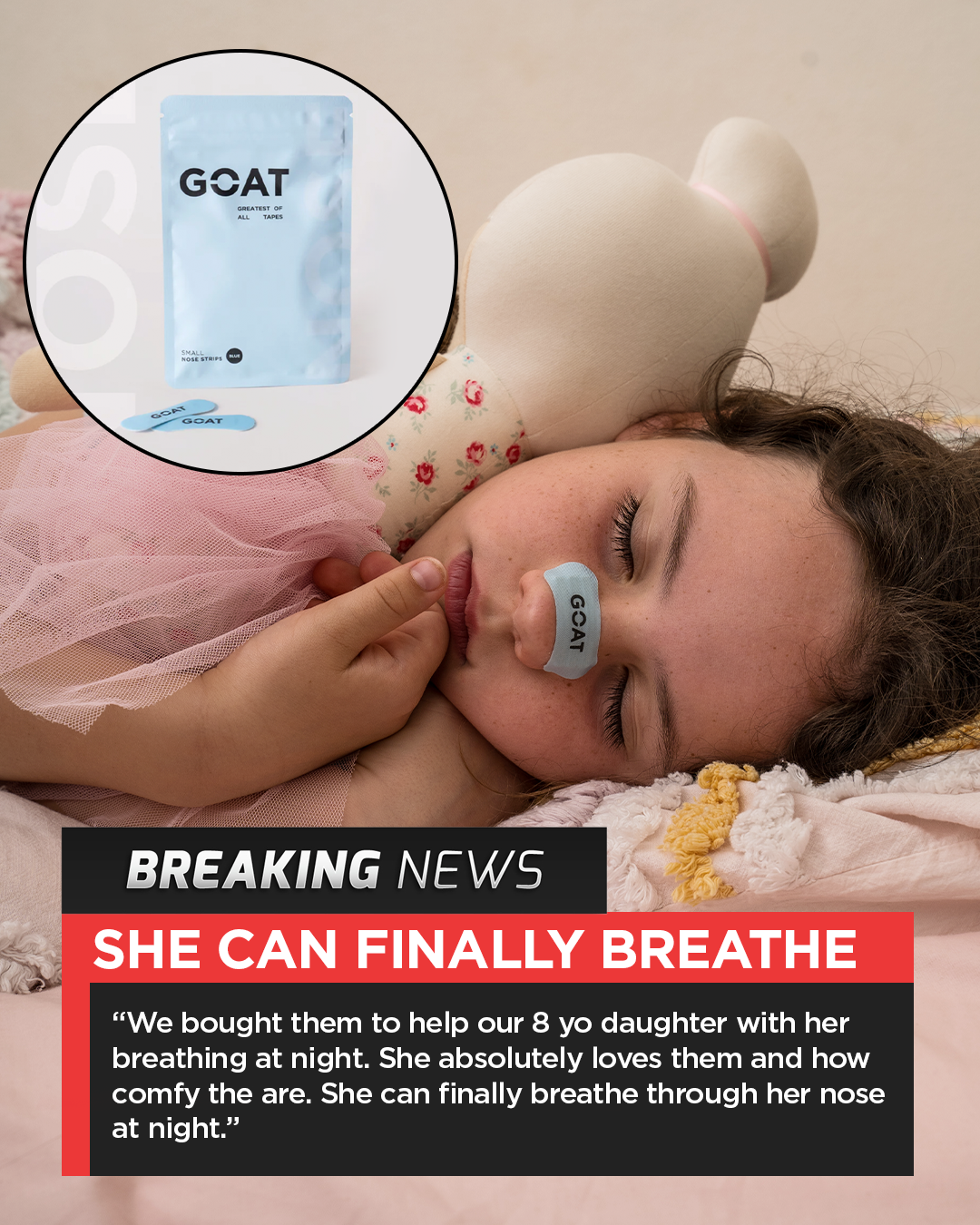 The GOAT  Facebook ad