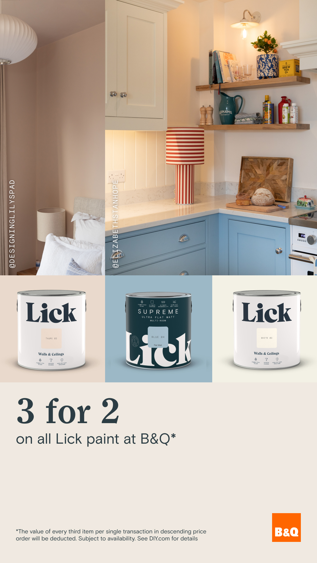 Lick Facebook ad