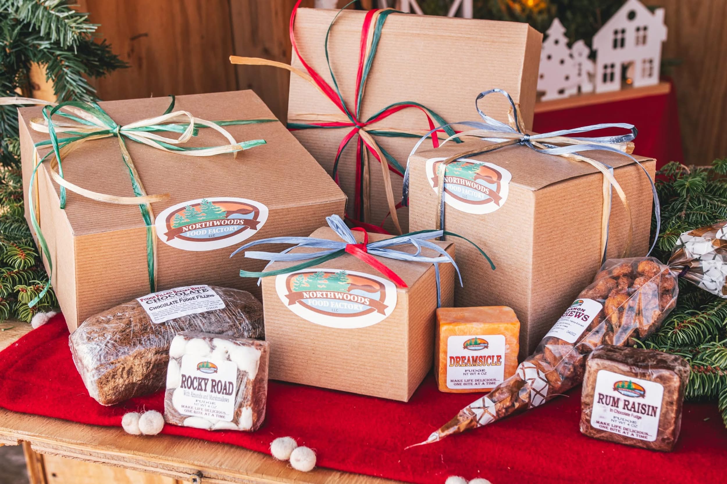 Northwoods Food Factory LLC Facebook ad: Fudge-Filled Banana Bread