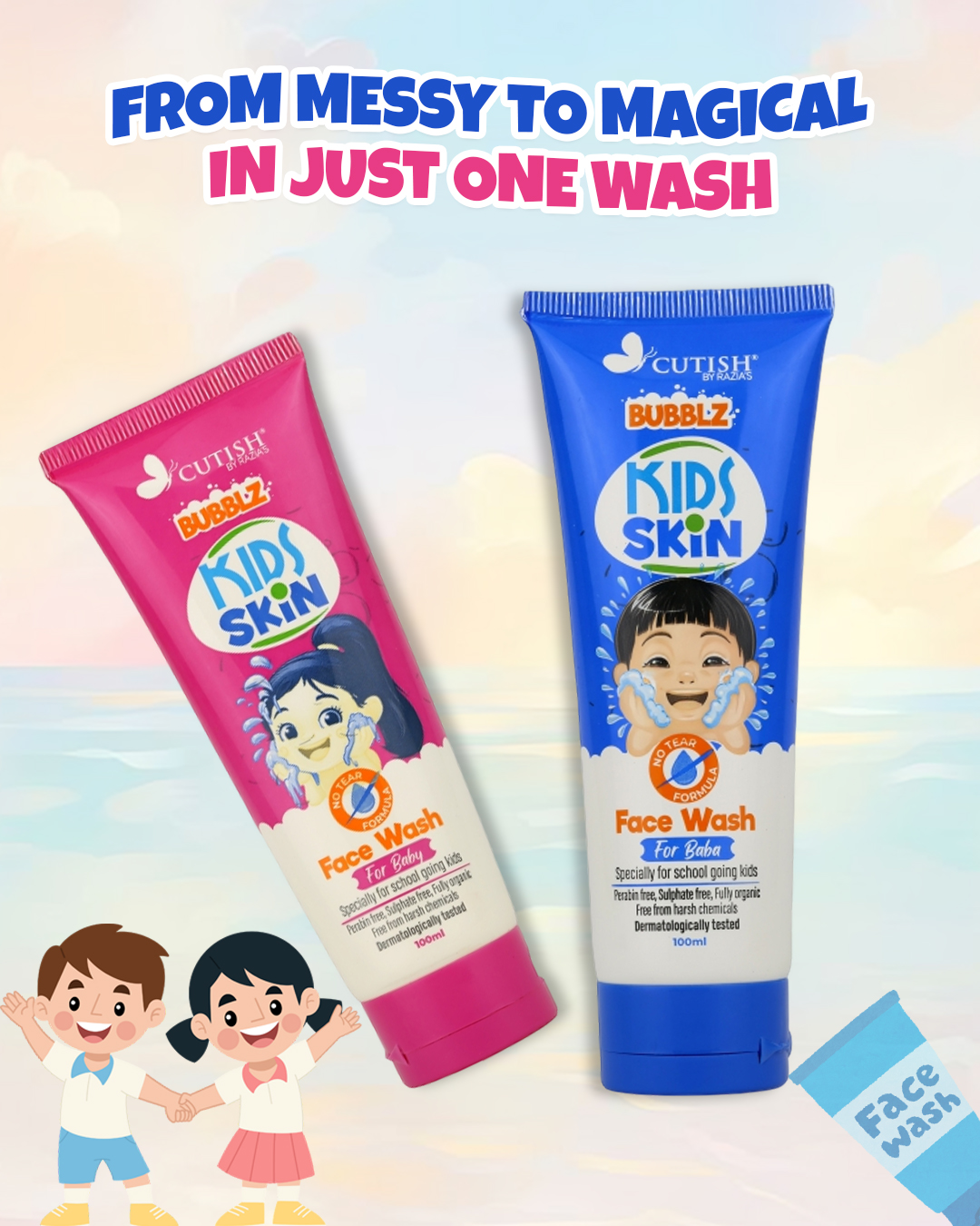 Cutish Kids Facebook ad