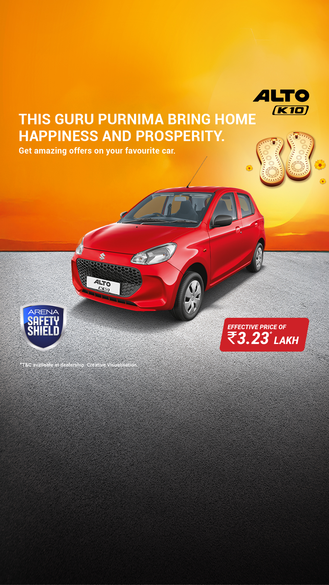 Maruti Suzuki Arena Facebook ad