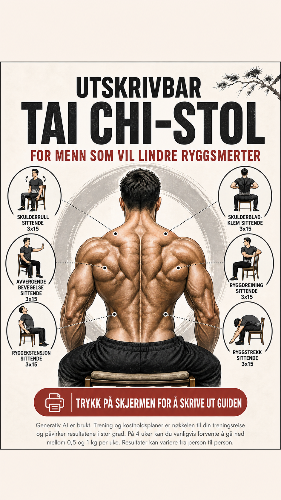 Mike's Strength Challenge Facebook ad