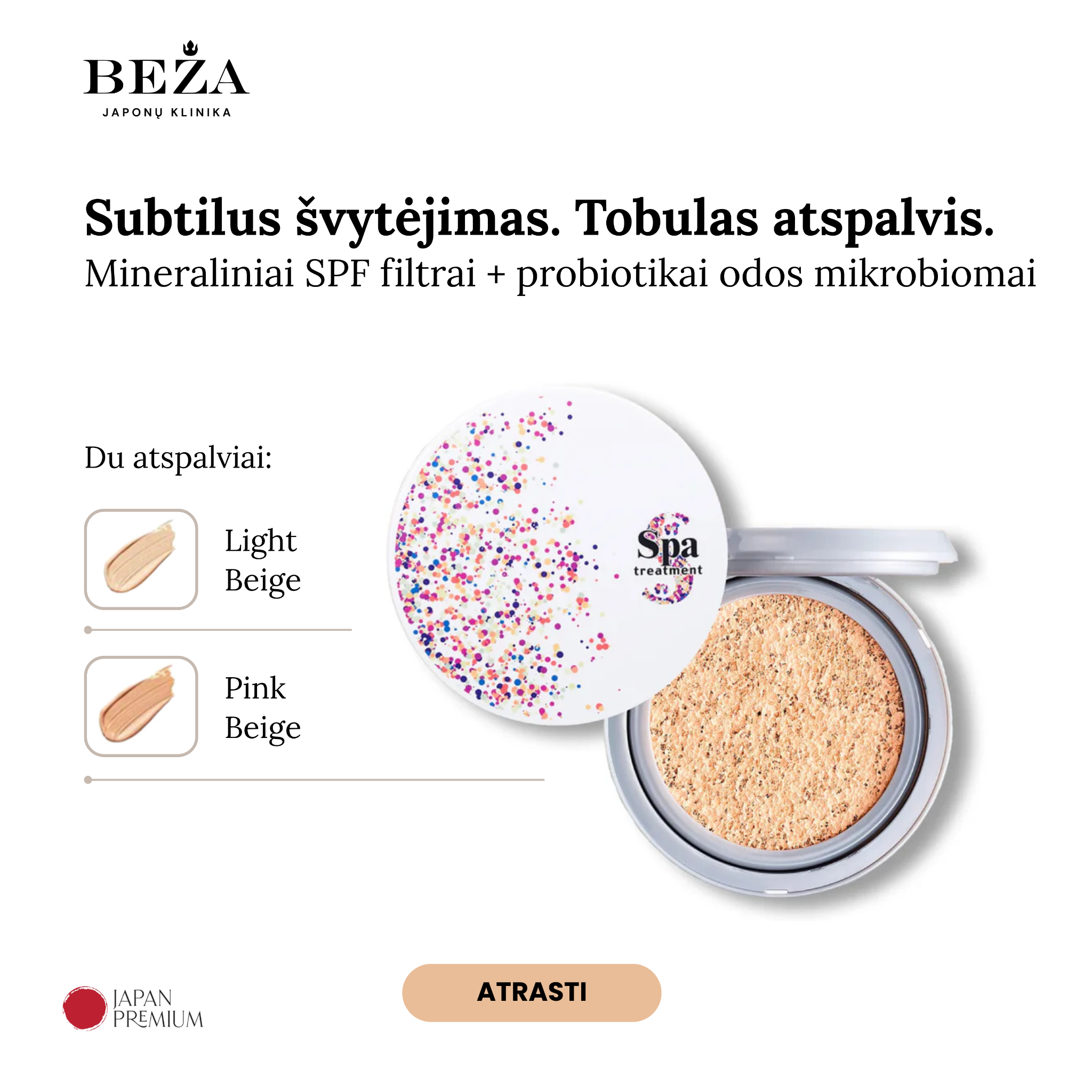 Japonų klinika - Beža Facebook ad