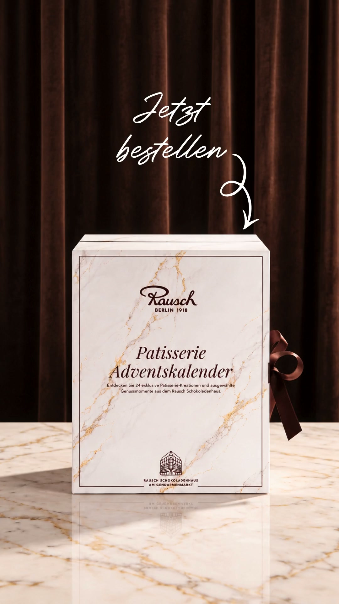 Rausch Schokoladenhaus Facebook ad: Die Vorfreude beginnt.