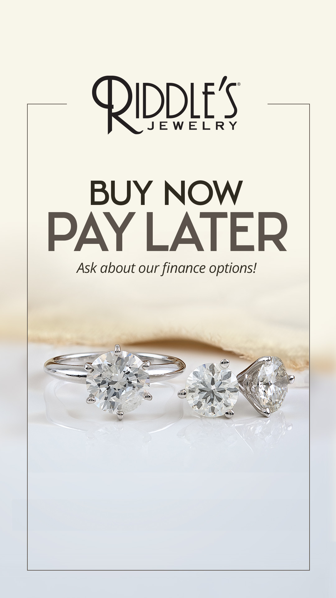 Riddle's Jewelry Facebook ad
