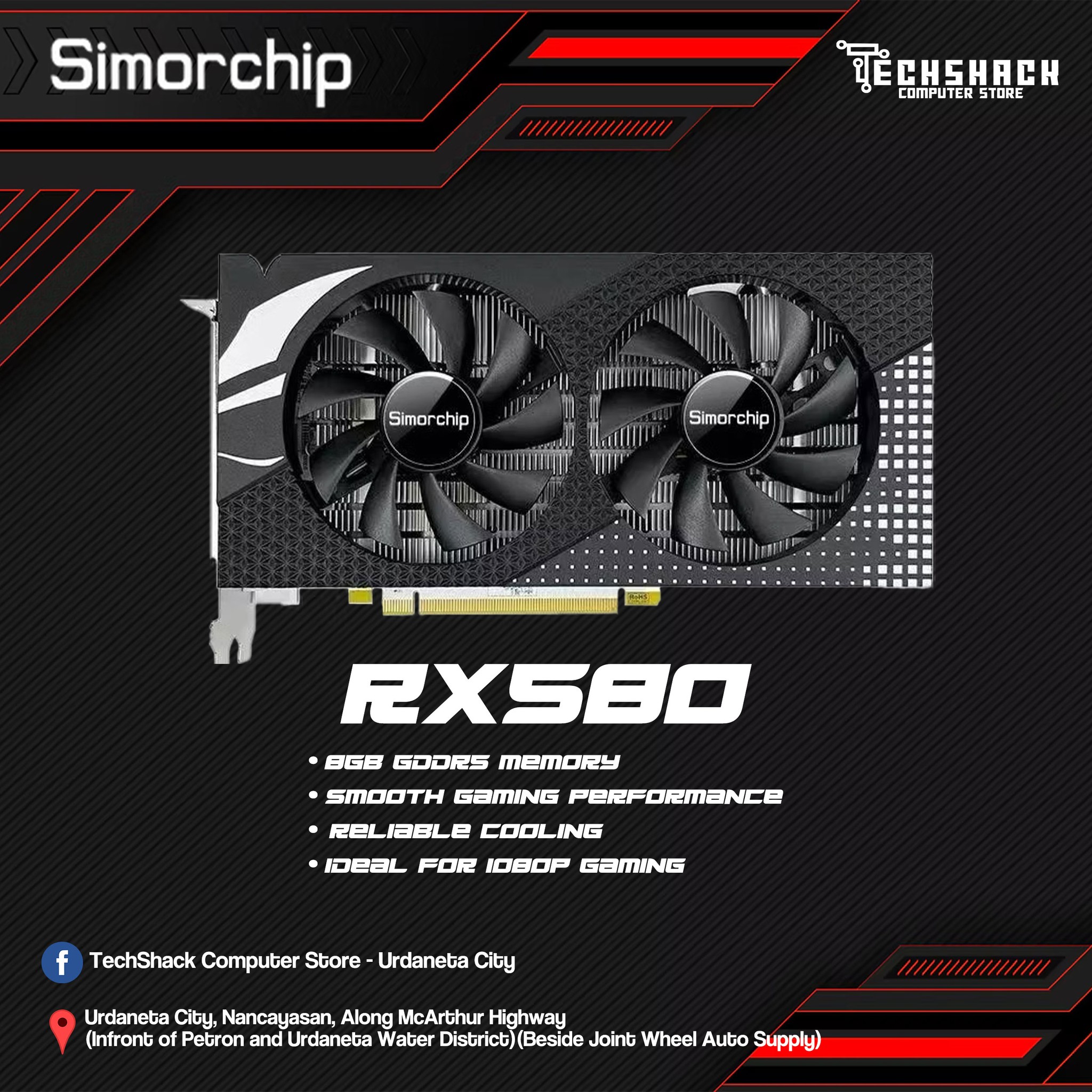 TechShack Computer Store - Urdaneta City Facebook ad