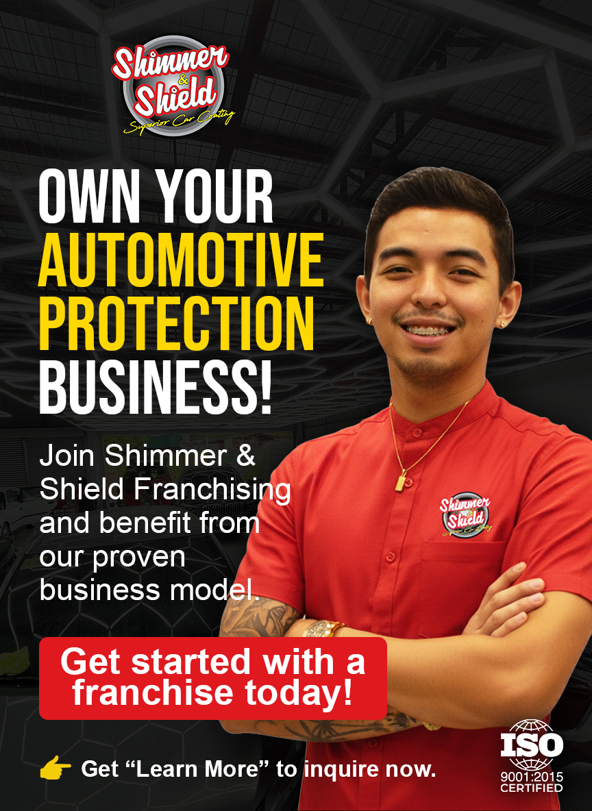Shimmer & Shield Franchising Facebook ad: 𝗗𝗿𝗲𝗮𝗺𝗶𝗻𝗴 𝗼𝗳 𝘀𝘁𝗮𝗿𝘁𝗶𝗻𝗴 𝘆𝗼𝘂𝗿 𝗼𝘄𝗻…