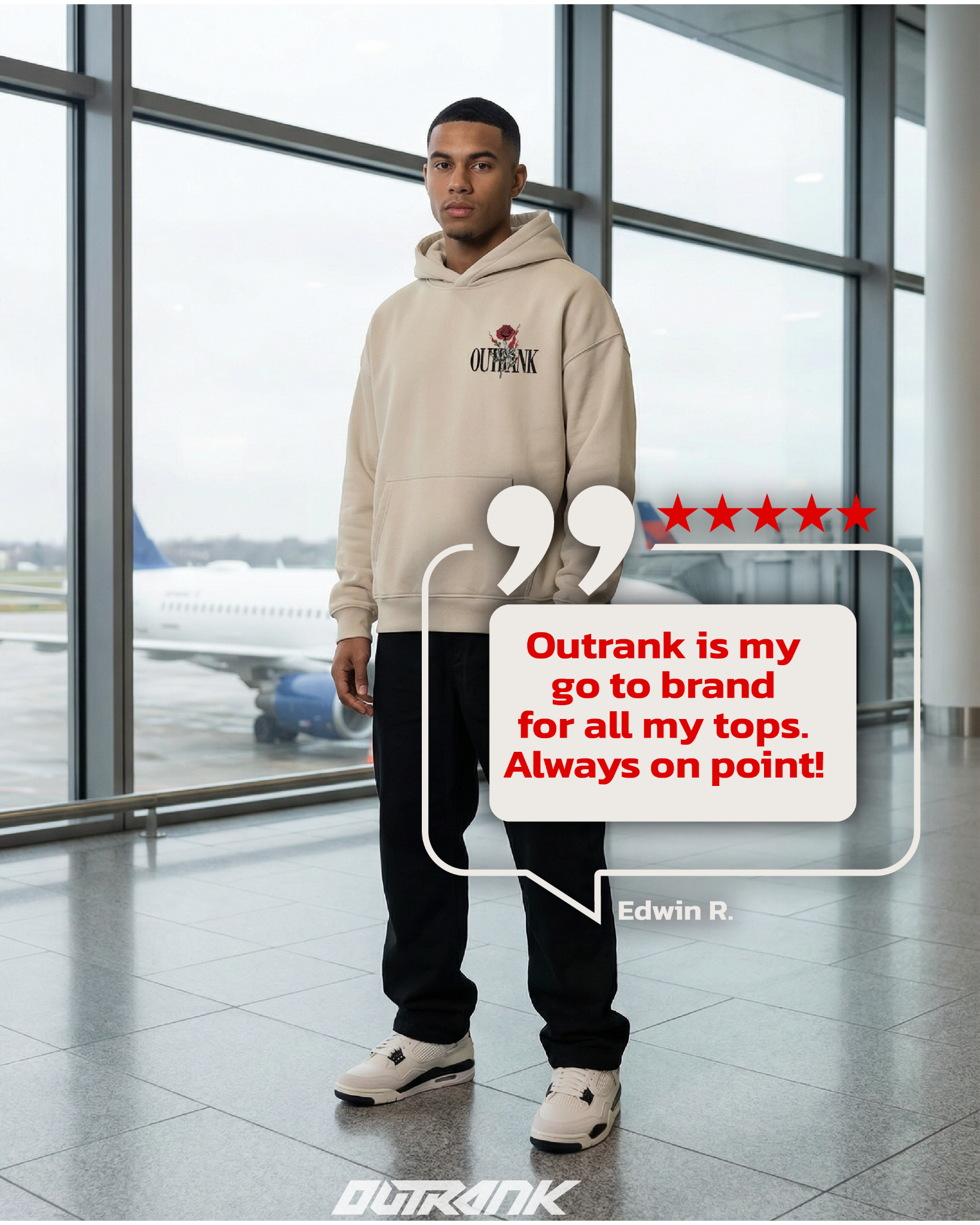 Outrank Brand Facebook ad