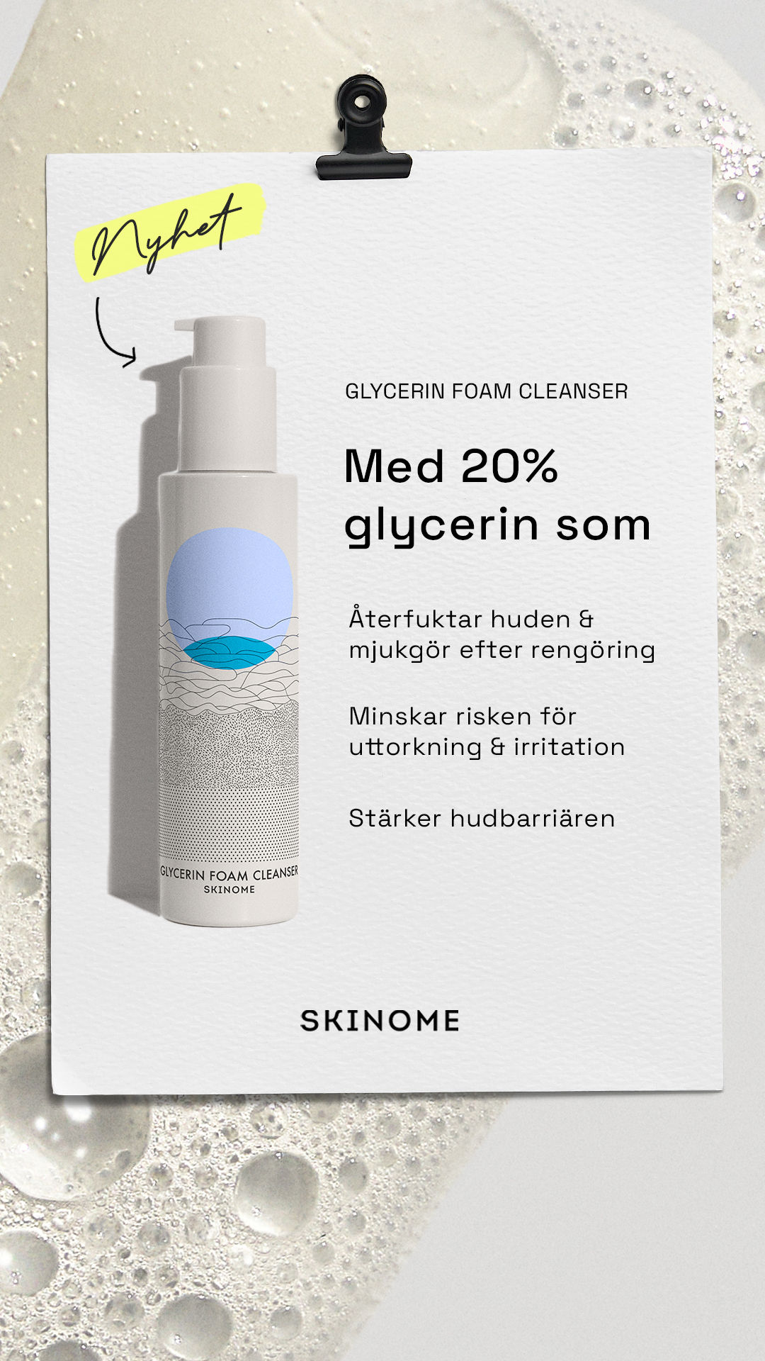Skinome Facebook ad