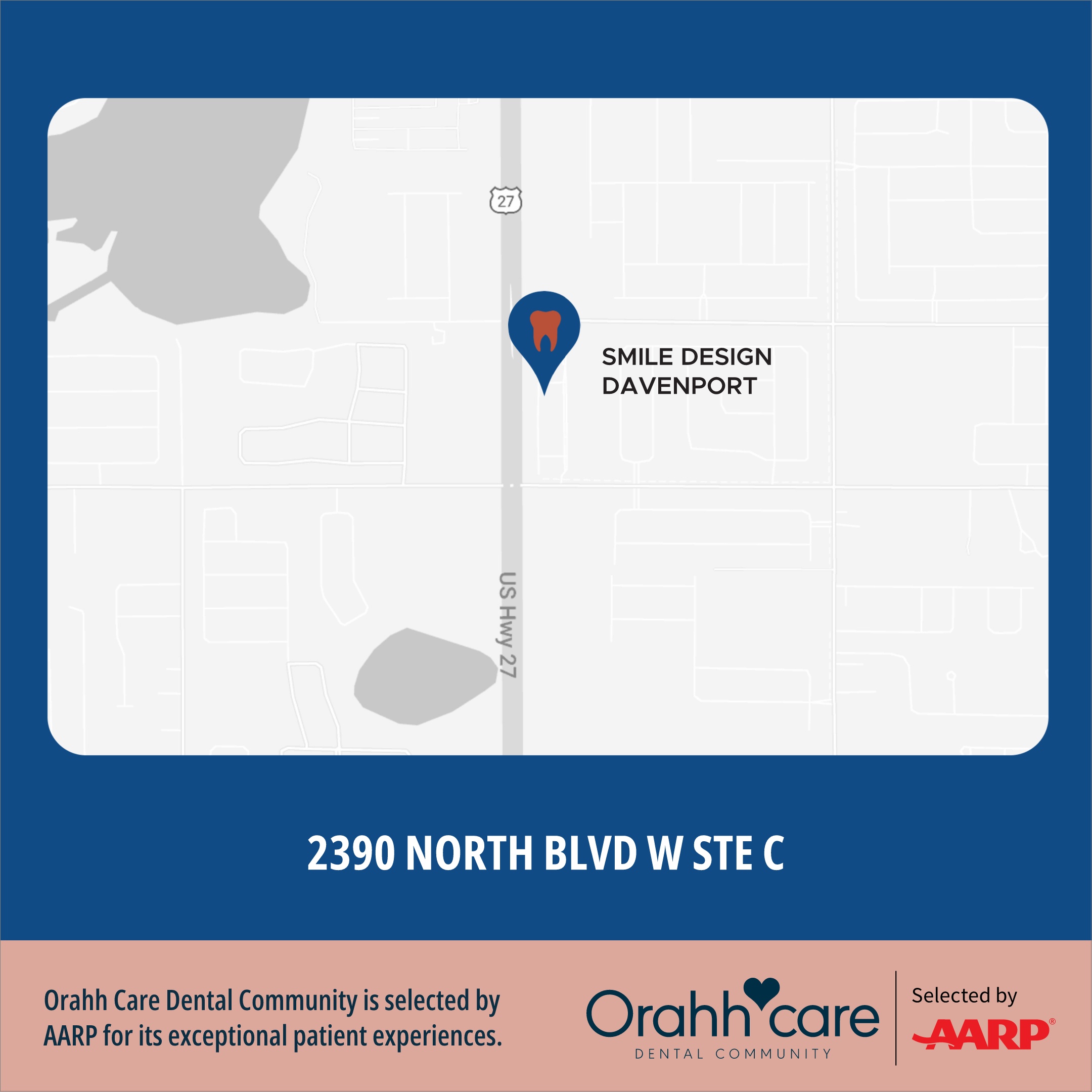 Smile Design Dentistry Facebook ad: Schedule a Cleaning Today!