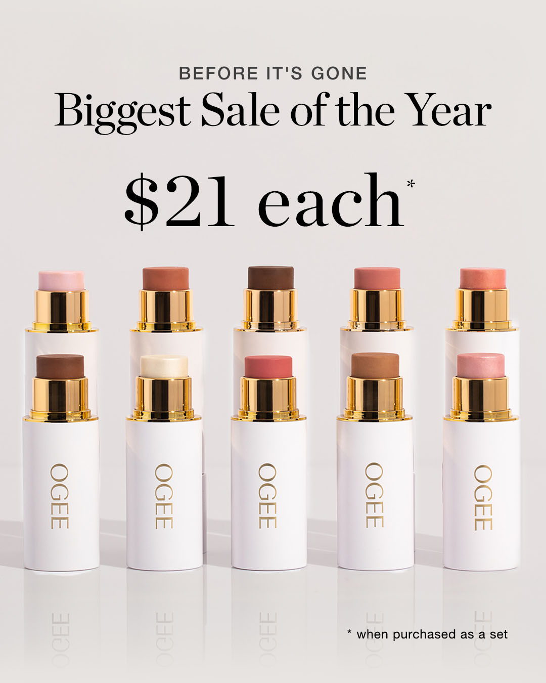 OGEE Facebook ad
