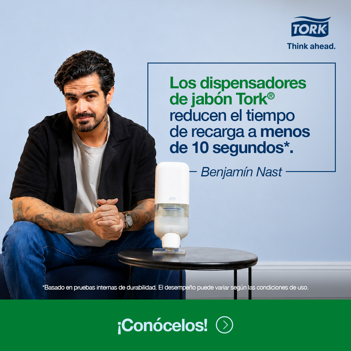 TORK Cono Sur Facebook ad from Aug 3, 2026