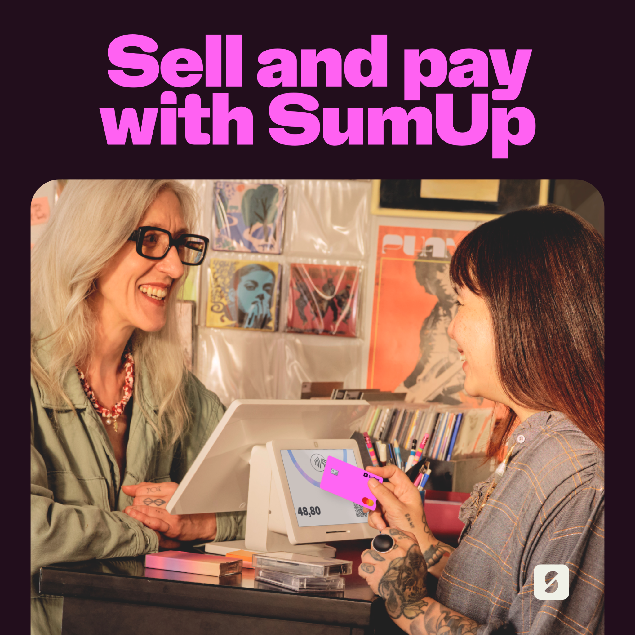 SumUp Facebook ad