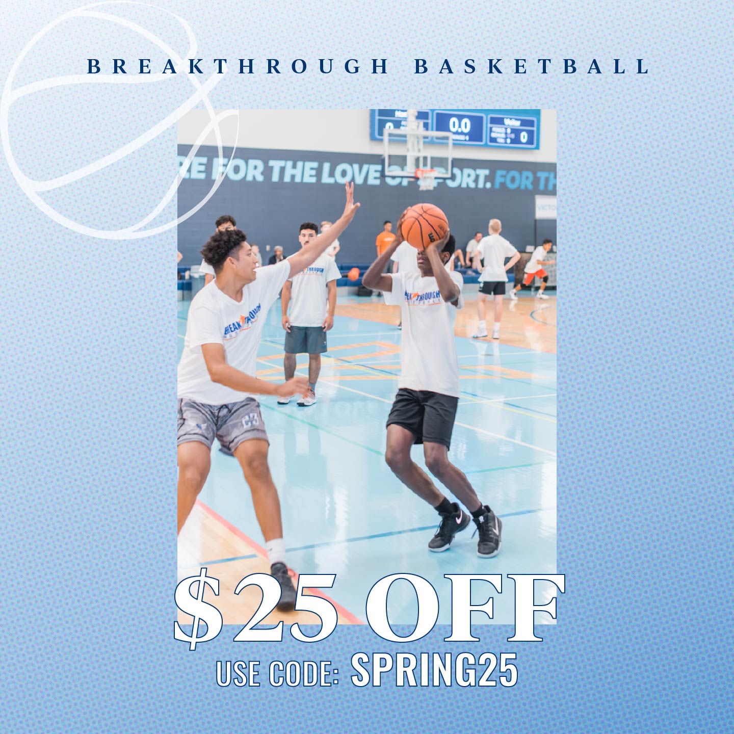 Breakthrough Basketball Facebook ad