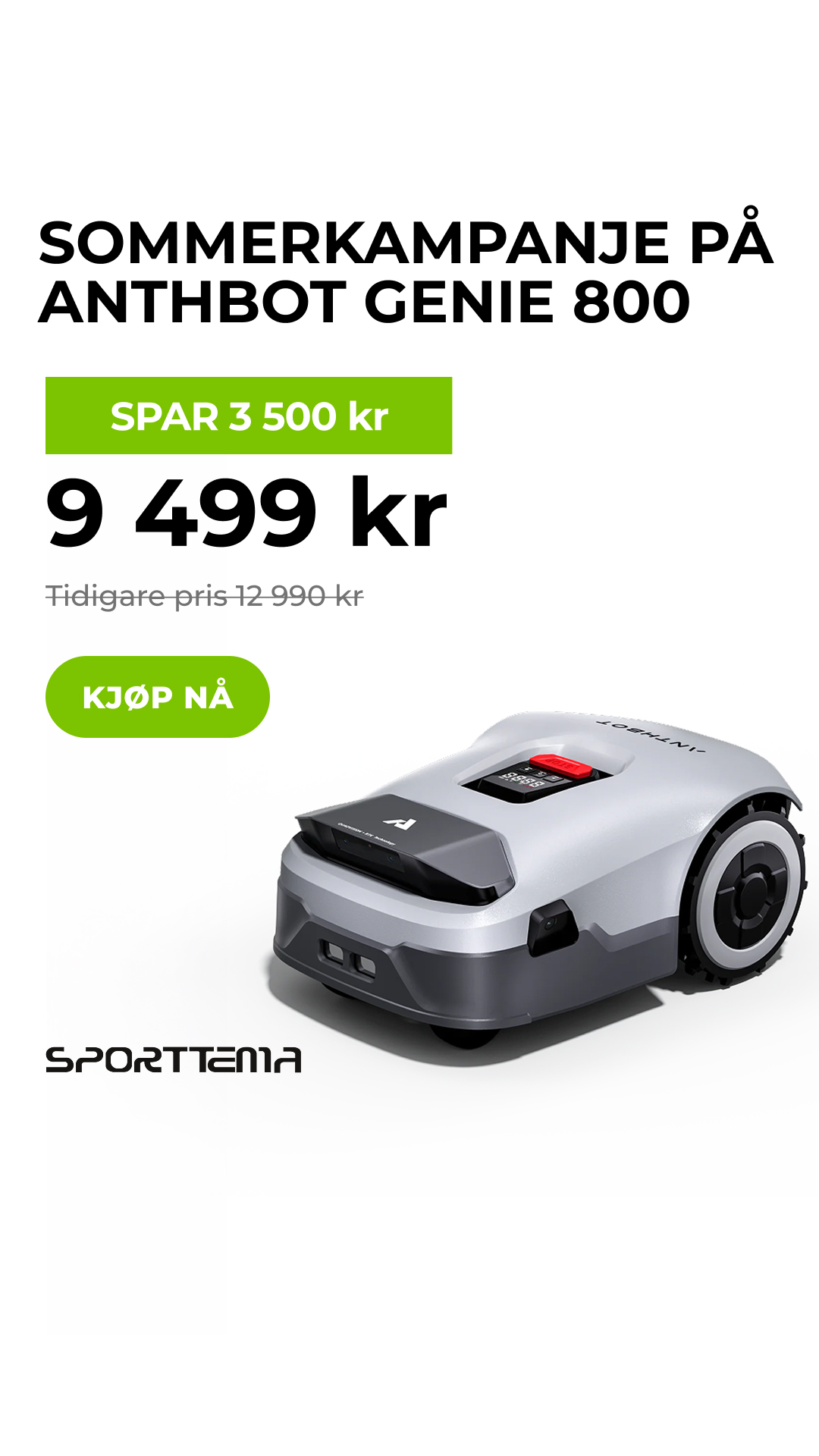 Sporttema Facebook ad from Jun 8, 2026
