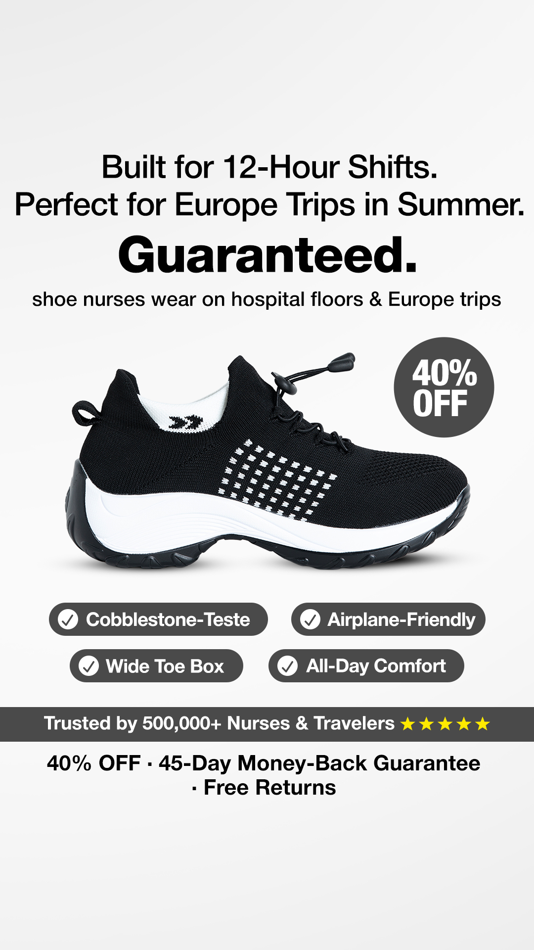 Travel Finds Facebook ad: 2026's Best Shoes For Travelling