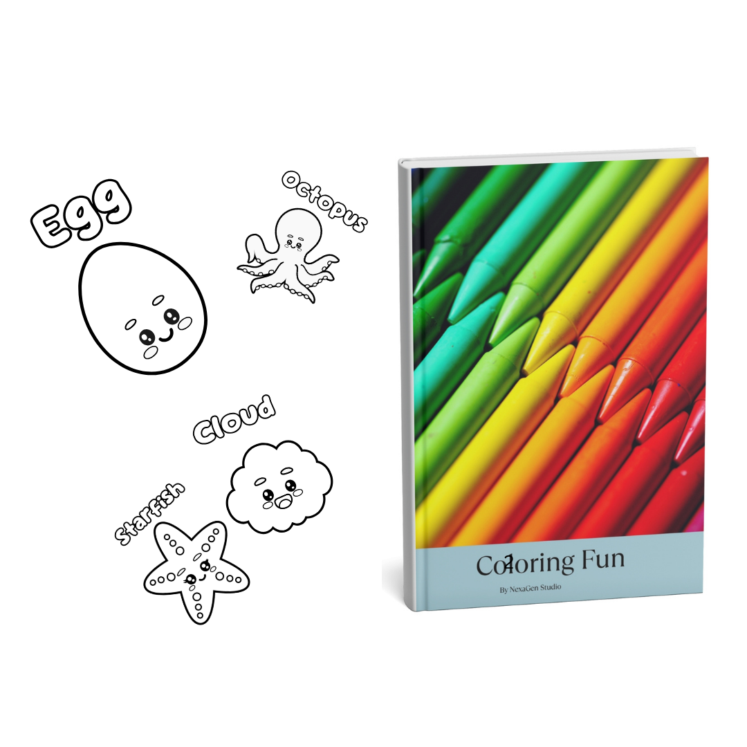 Nexagen Marketing Facebook ad: Tracing, coloring, and learning, all in one collection!