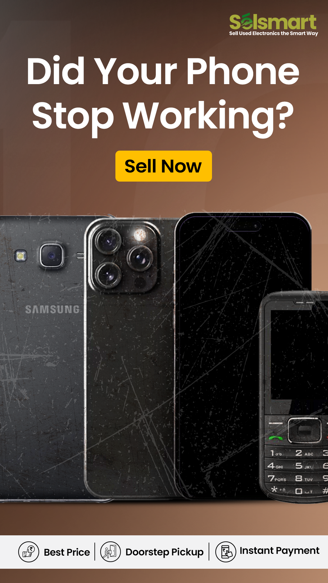 Selsmart India Facebook ad: Sell Your Old Phone Now