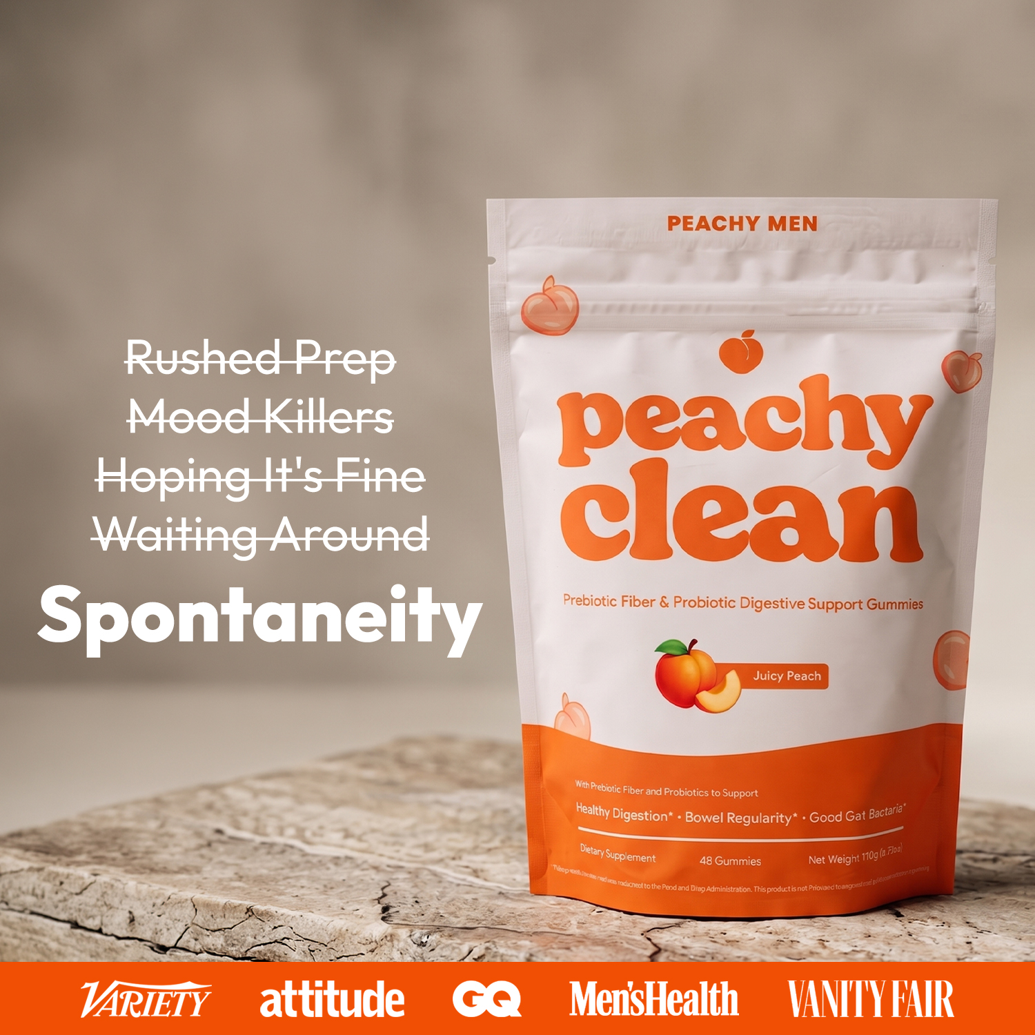 Peachy Men Facebook ad