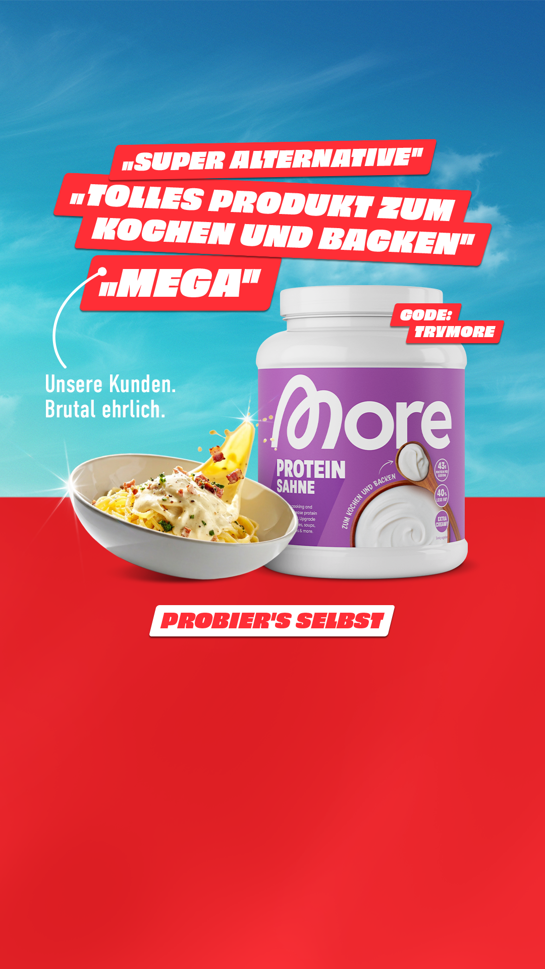 MORE Nutrition Facebook ad