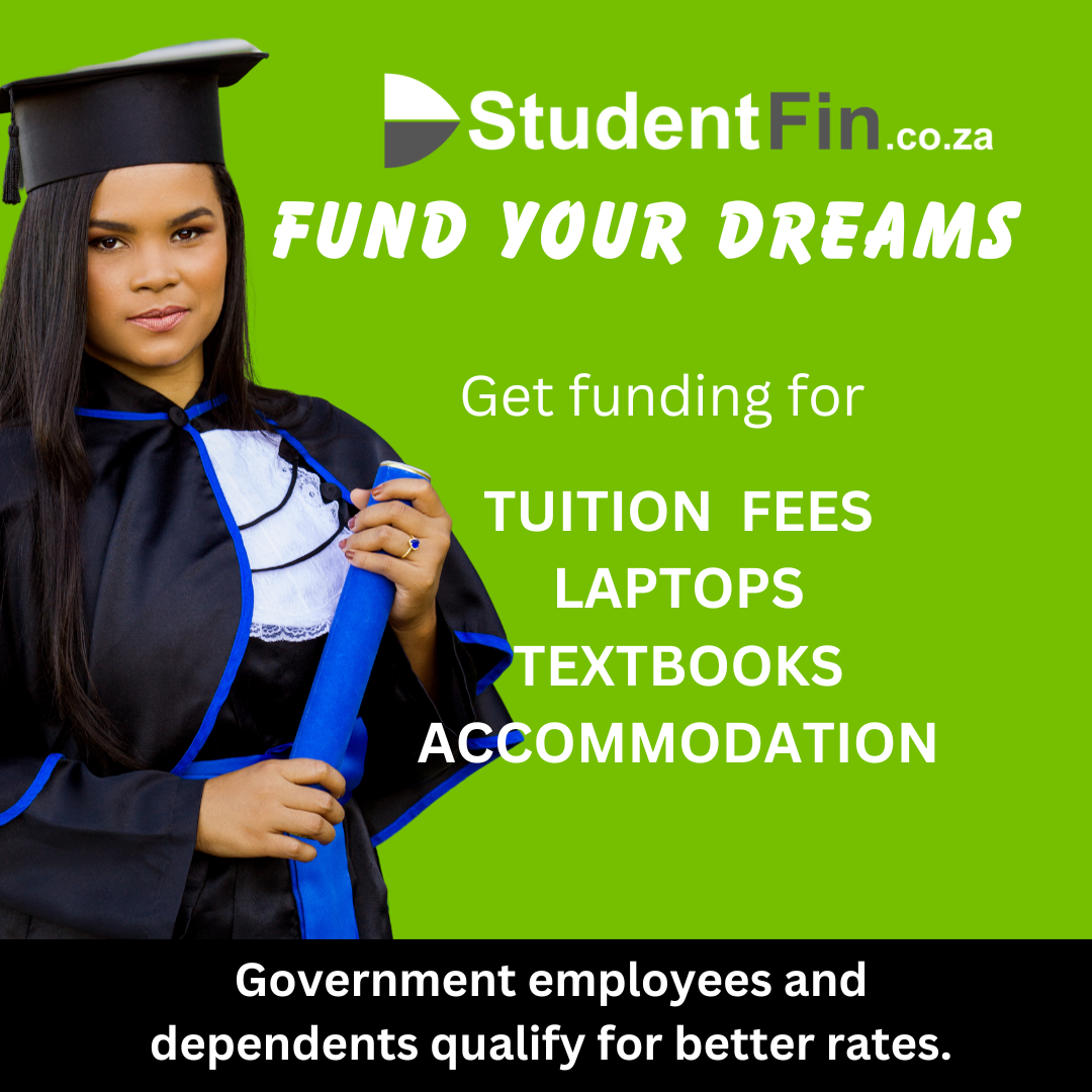 StudentFin.co.za Facebook ad from May 27, 2024