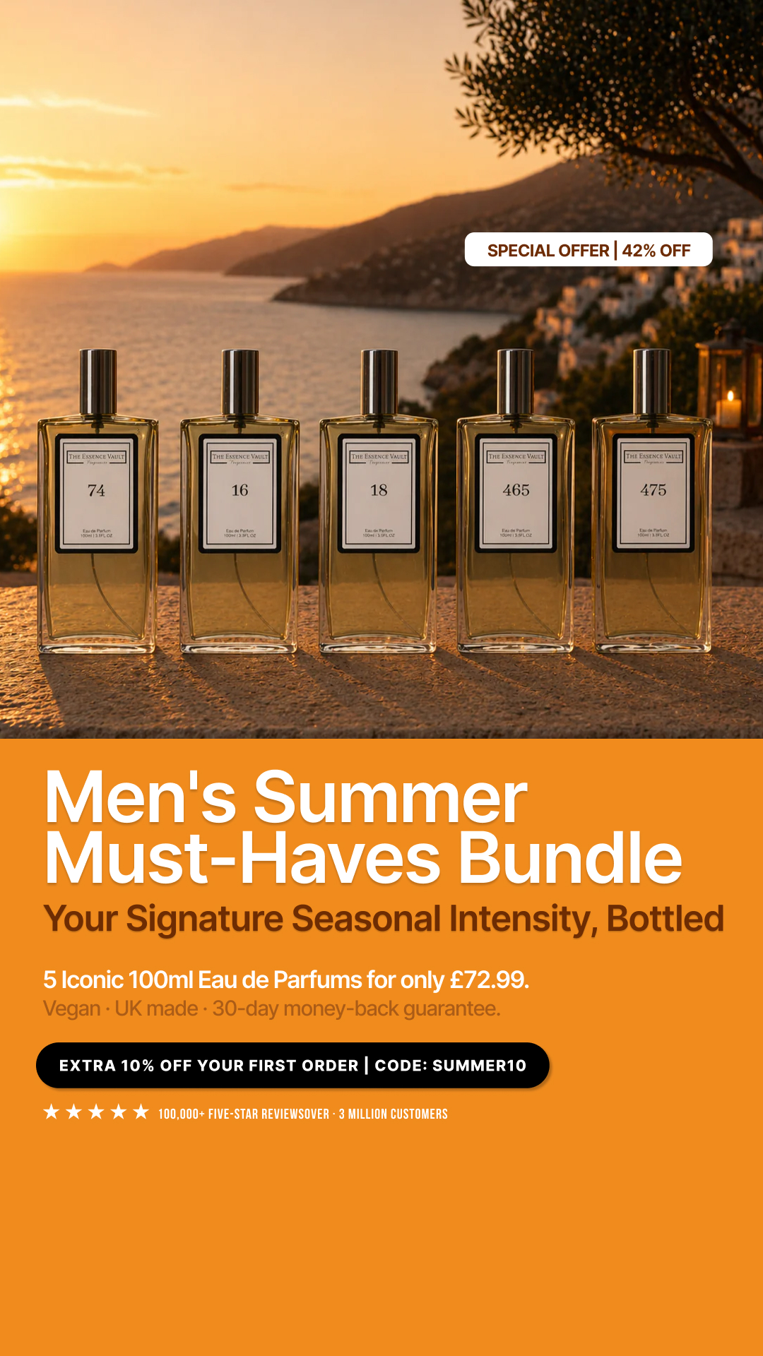 The Essence Vault Facebook ad