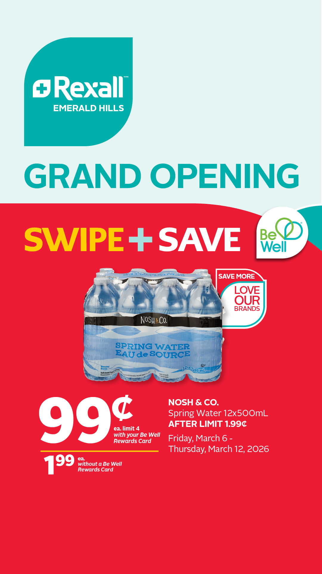 Rexall Drugstore Facebook ad