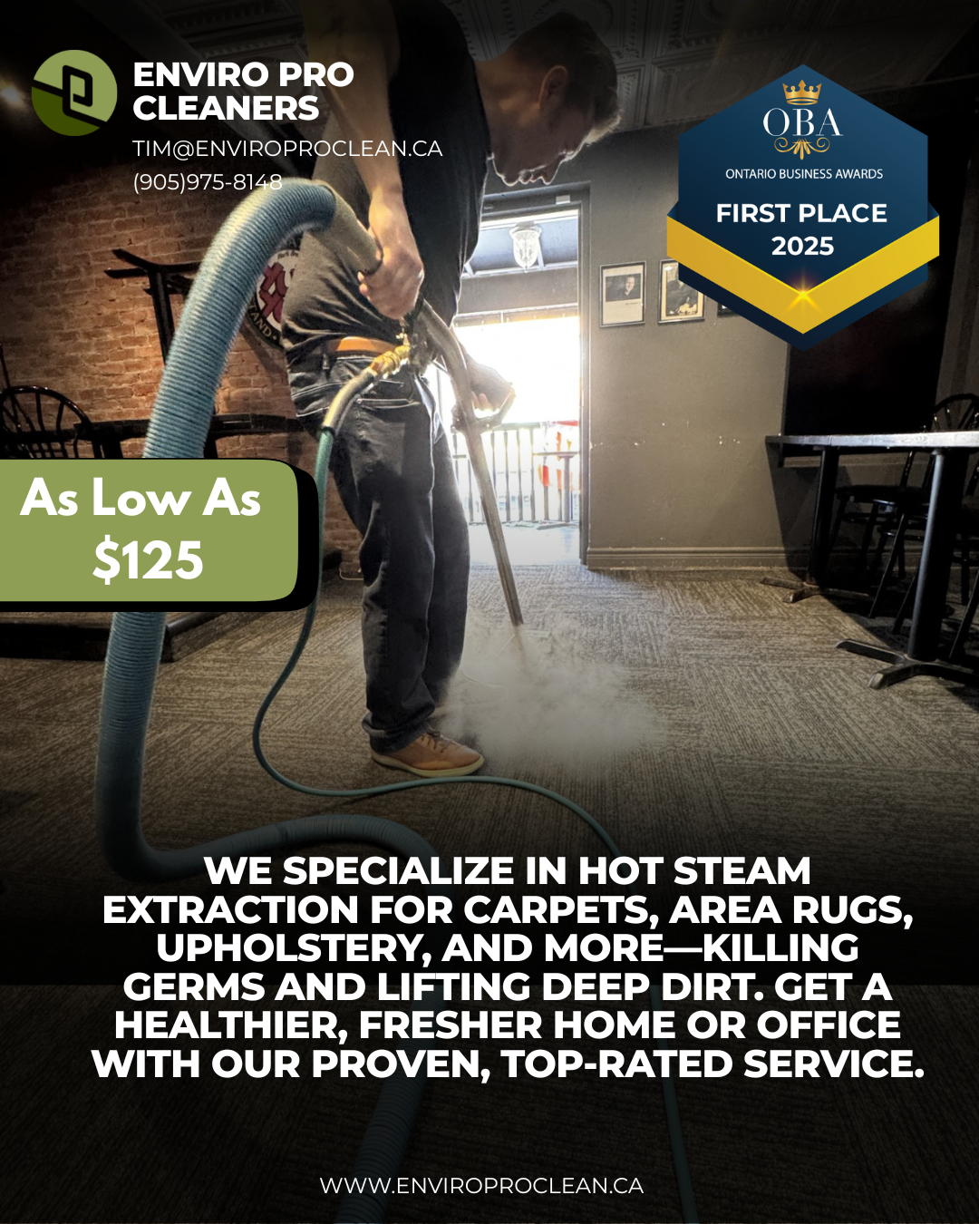 Enviro Pro Cleaners Facebook ad